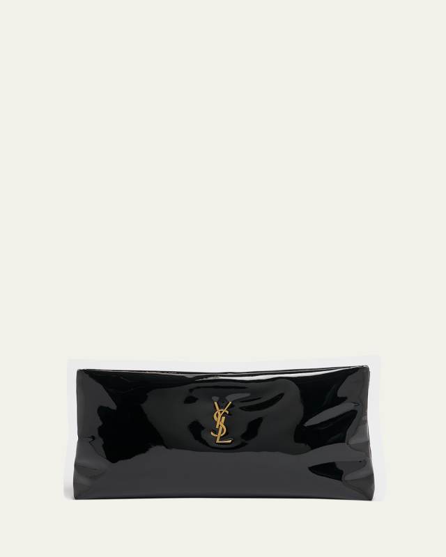 Calypso YSL Long Clutch Bag in Patent Polyurethane
